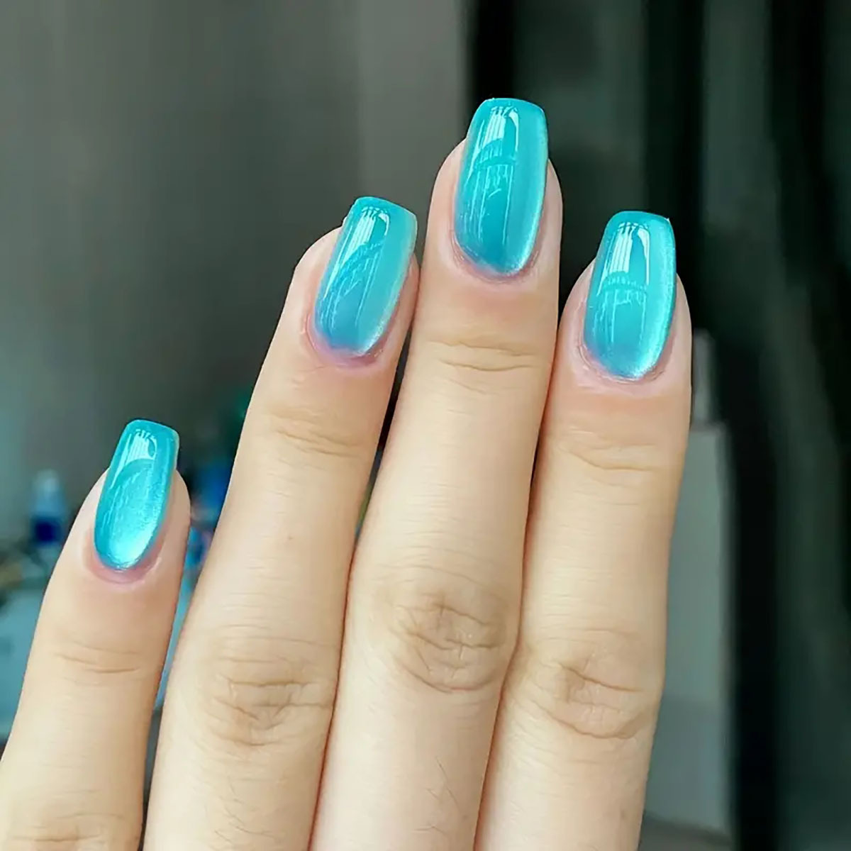 Kuku palsu balet persegi pende - Nail Art Pink ulasan dan harga