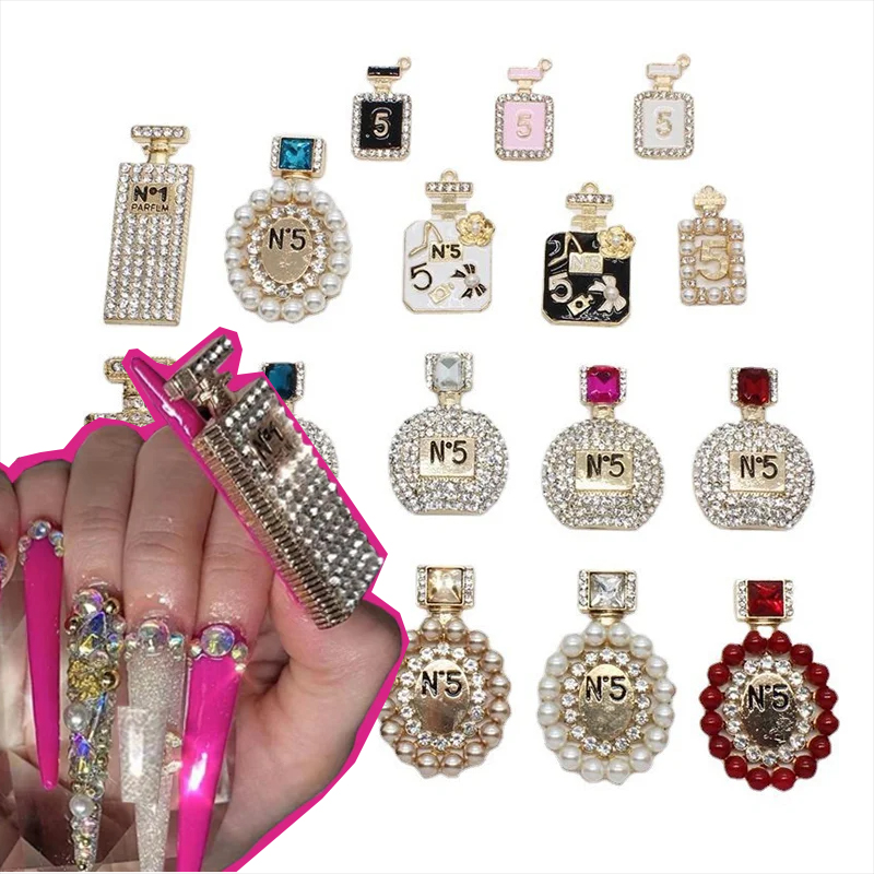 Botol parfum mutiara minyak te - Nail Art Valentines Day ulasan dan harga