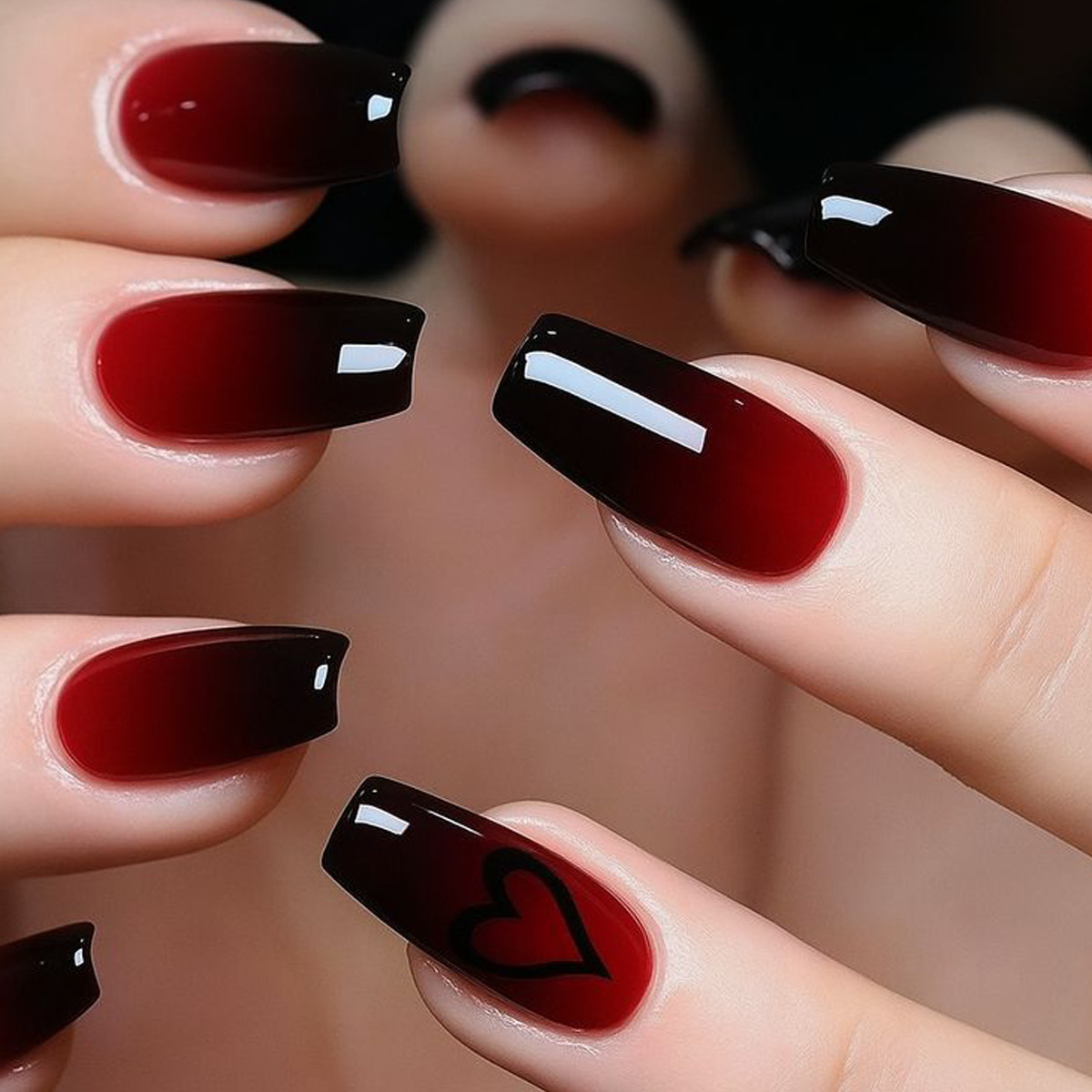 Kuku palsu pendek sedang untuk - Nail Art Pink ulasan dan harga