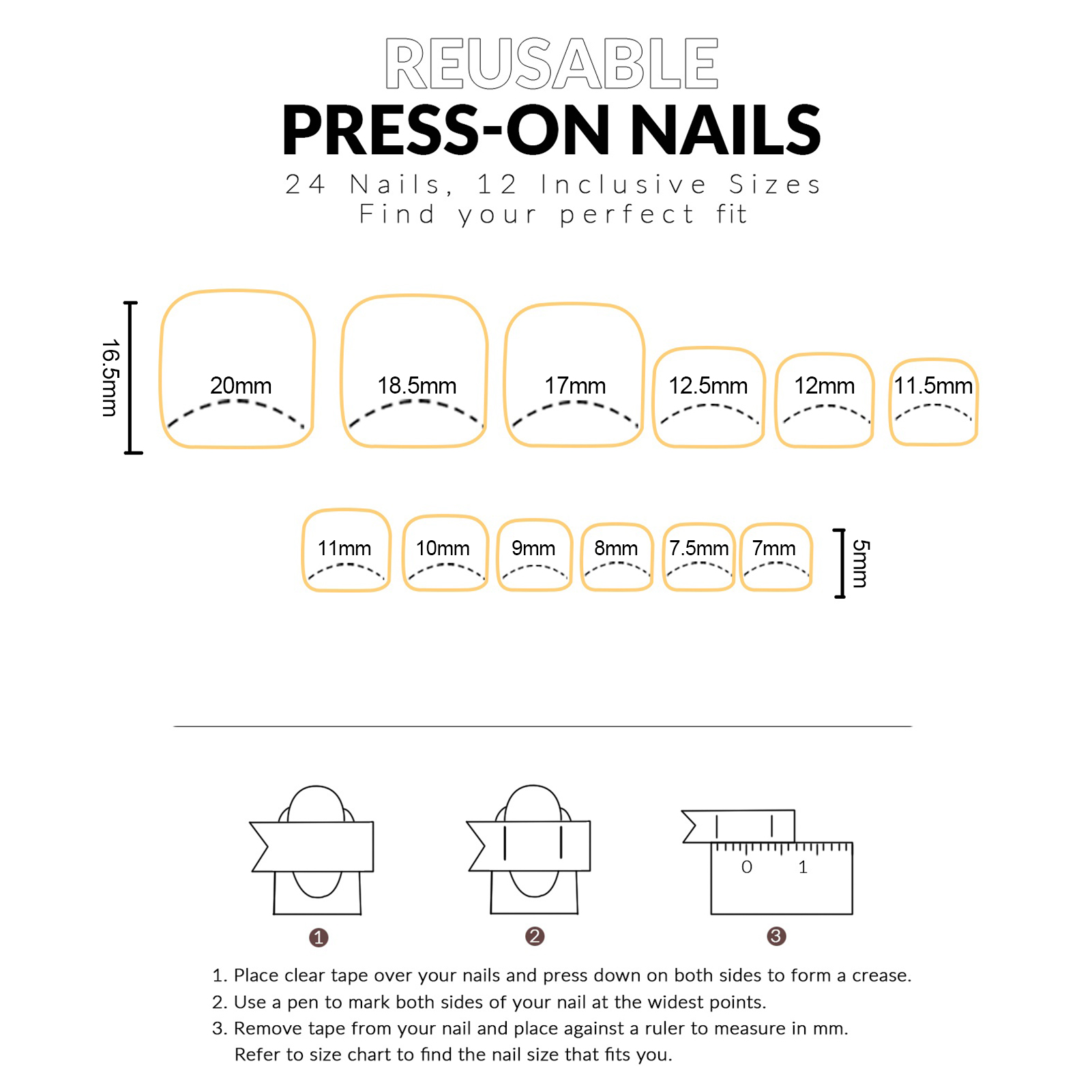 Kuku Kaki Palsu Motif Labu Ber - Nail Art Press On ulasan dan harga