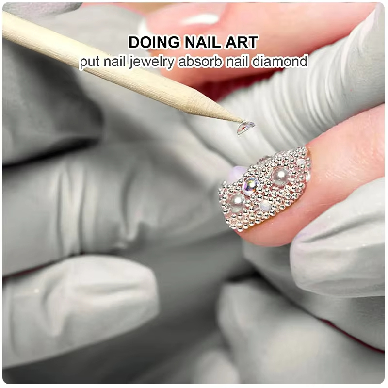 2026 50/100 buah Alat Pendoron - Nail Art Orange ulasan dan harga